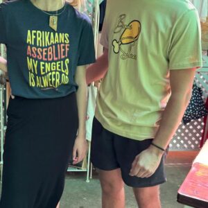 Men's T-Shirt | Braai Slaai | Stone