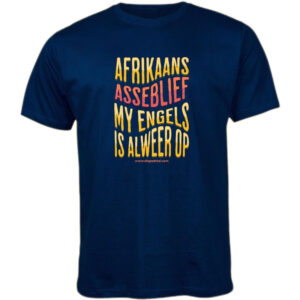 Men's T-Shirt | Afrikaans Asseblief | Blue