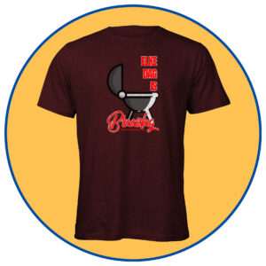 Men's T-Shirts | Braai dag | Yellow or Maroon colours available