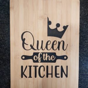 Bamboo cutting board - Queen of the Kitchen
