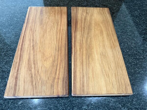Kiaat Wood Plankies x 2